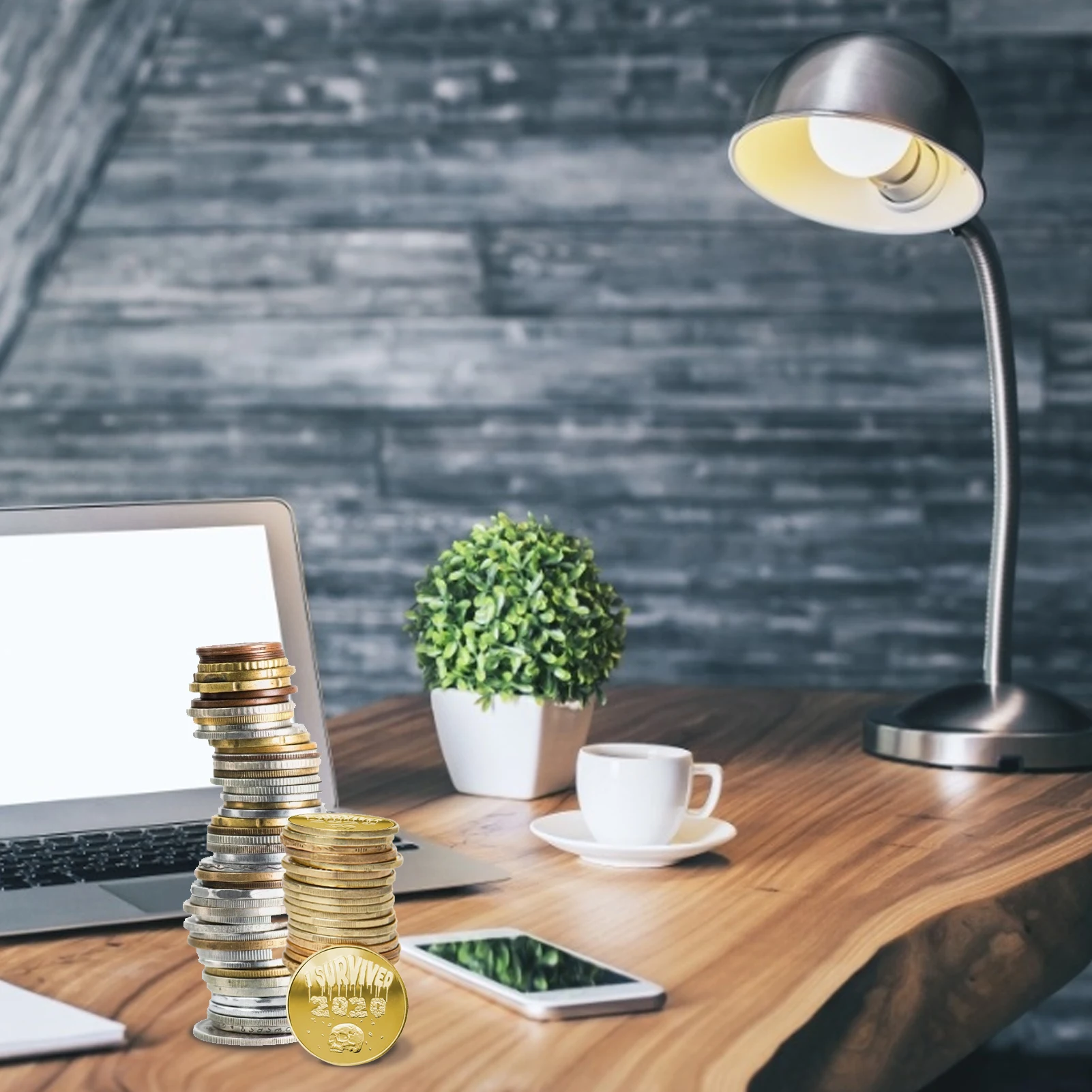 Я пережил 2020 медаль и памятный набор подарок для коллекционеров монет | Дом сад