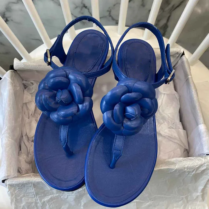 

prowow T-tied Genuine Leather Flower Flip Flop Open Toe Shoes Pink Sandals Leather Gladiator Sandals