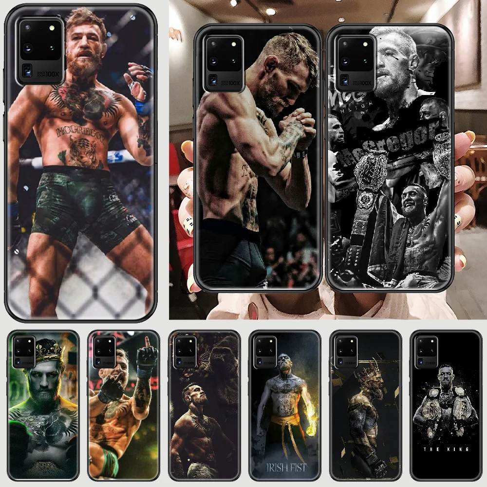 Чехол Conor McGregor для Samsung Galaxy Note 4 8 9 10 20 S8 S9 S10 S10E S20 Plus UITRA Ультрачерный чехол из ТПУ -