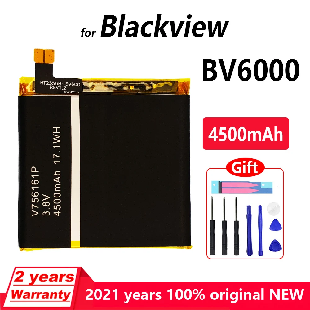 Аккумулятор для Blackview BV6000 BV6000S 4500 мАч | Мобильные телефоны и аксессуары