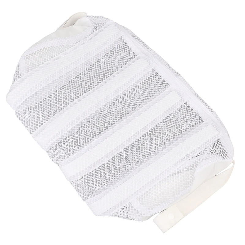 

1Pcs Practical Durable Closure Shoe Wash Bag Washing Net Polyester Drying Laundry Protective Bag