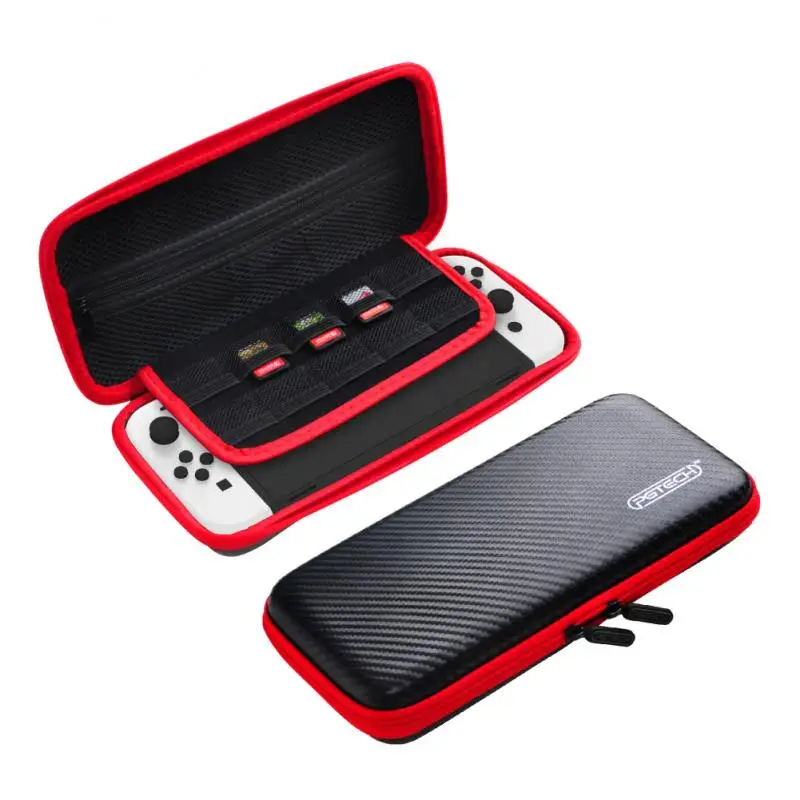Case For Nintendo Switch OLED Console Carrying Protective Pouch Hard Carry Storage Bag Pochette Game Accessory | Электроника