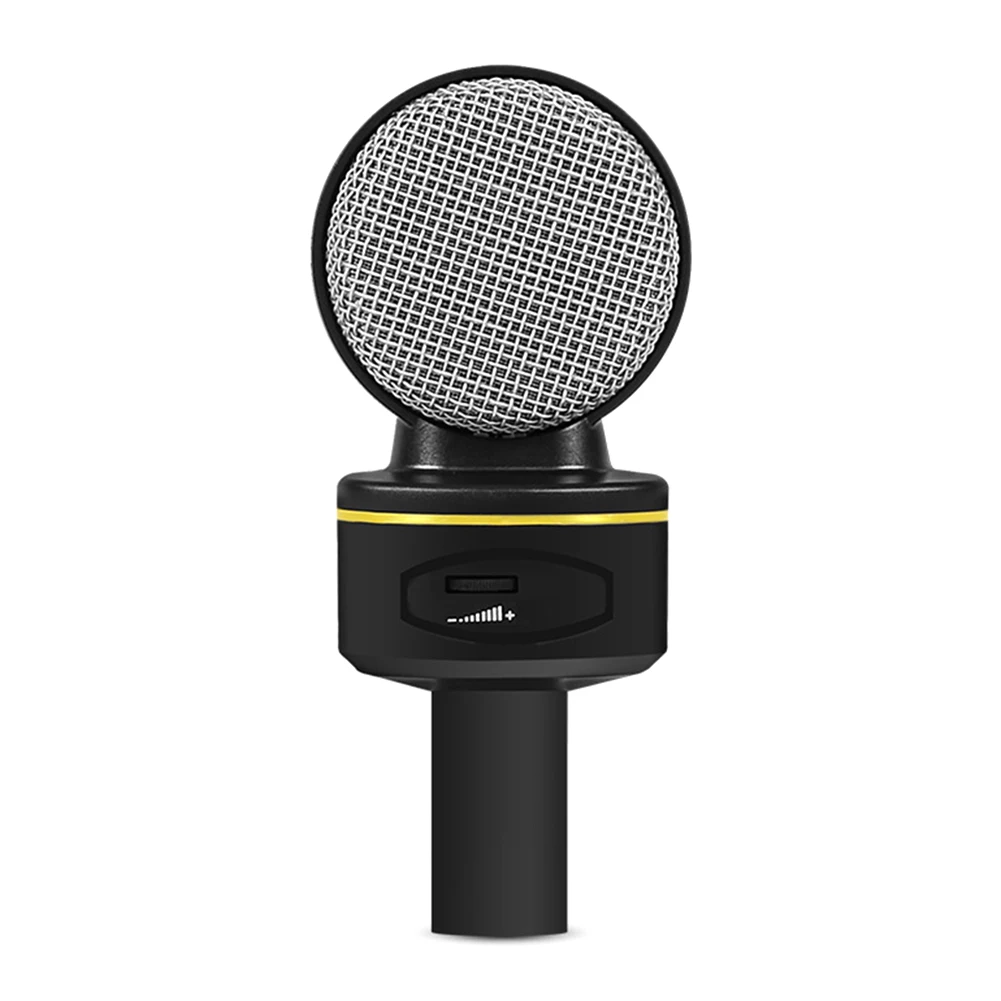 

3.5mm USB Microphone Mic Condenser Recording Studio Tripod Stand for PC Phone Wired Microphone AS99