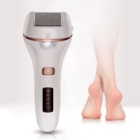 electric callus remover rechargeable led display pedicure tools waterproof foot care dead hard skin removal foot file grinder 45