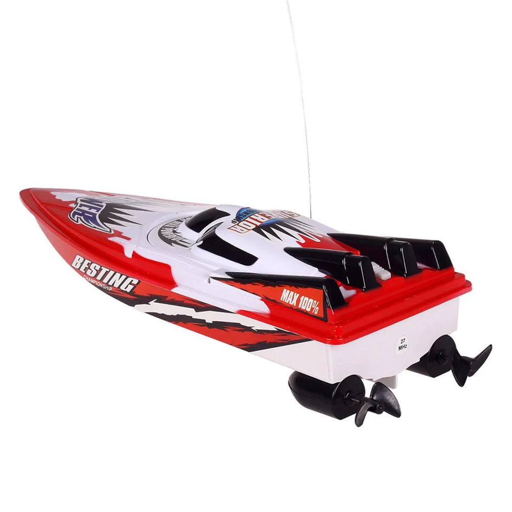 

Remote-Controlled Boat Rechargeable Remote Control Racing Boats Dorne Ship Toys for Kids