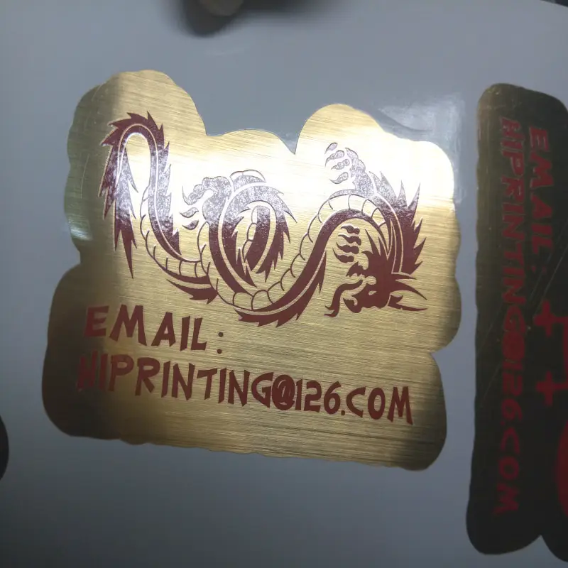 3x" квадратный виниловый водонепроницаемый стикер печать на заказ(белый фон, kiss cut