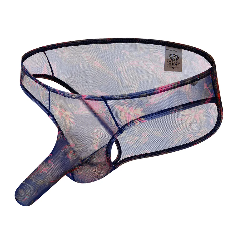 Мужские брифы мужские трусы бикини Трусы в богемном стиле с принтом слона