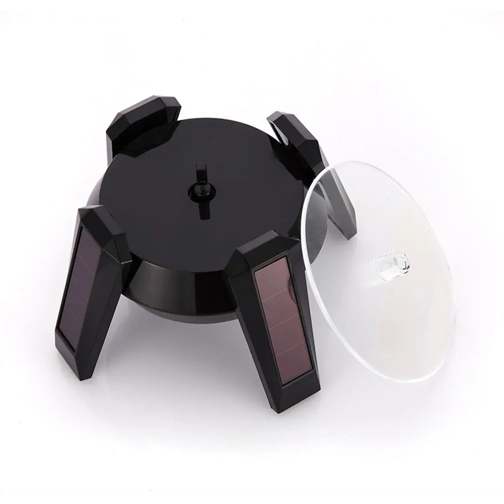 Новая Солнечная Витрина Автоматическая вращающаяся подставка с светильник для