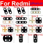 2 шт. для задней камеры Xiaomi Redmi Note 8T, стекло для задней камеры, стекло для задней камеры с клейкой наклейкой, клей для ремонта Redmi Note8T