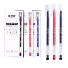 Набор гелевых ручек 12 шт.лот 0,5 мм с чернымикраснымисиними чернилами, японские офисные гелевые ручки для школы, канцелярские принадлежности для письма