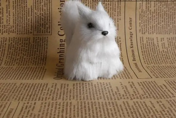 mini animals hard model polyethylene&ampfaux furs simulation owl deer rabbit prop handicraft home desktop decoration toy gift a011 | Дом и сад