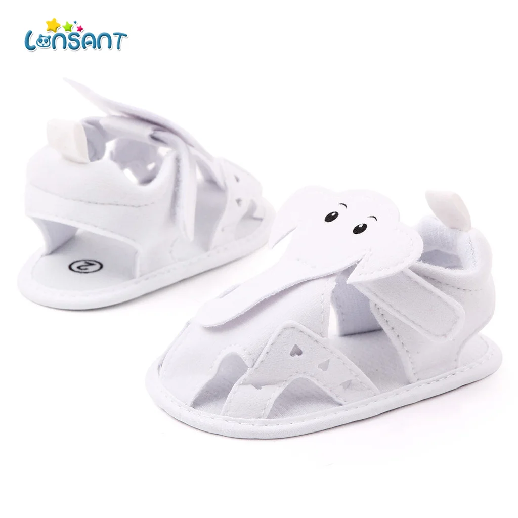 

LONSANT 2020 Summer Baby Girls Sandals Toddler Infant Kids Flats Shoes Comfort Single Princess Roman Shoes For Children