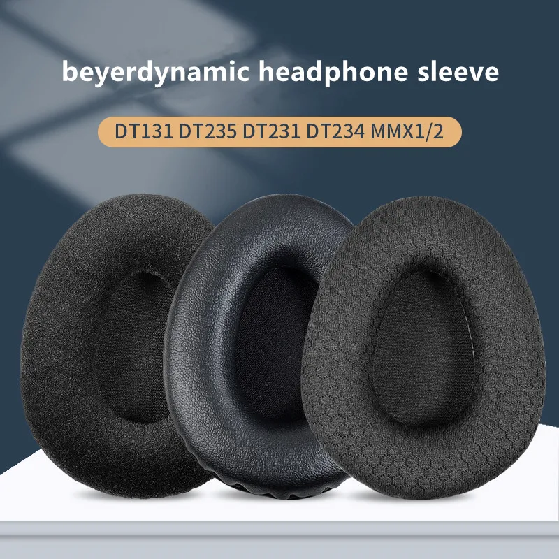 

Earpads Suitable for Beyerdynamic DT131 DT235 Headphone Sleeve DT231 DT234 Earmuffs MMX1/2 Leather Case Protective Sleeve