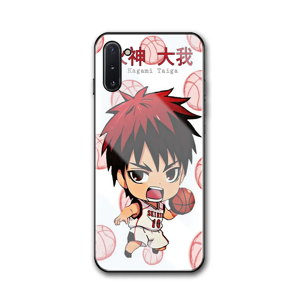 DIY чехол для Samsung A70 Kuroko's баскетбольный закаленный жесткий S8 S9 S10 s20 Plus S10e Note 8 9 10 A20