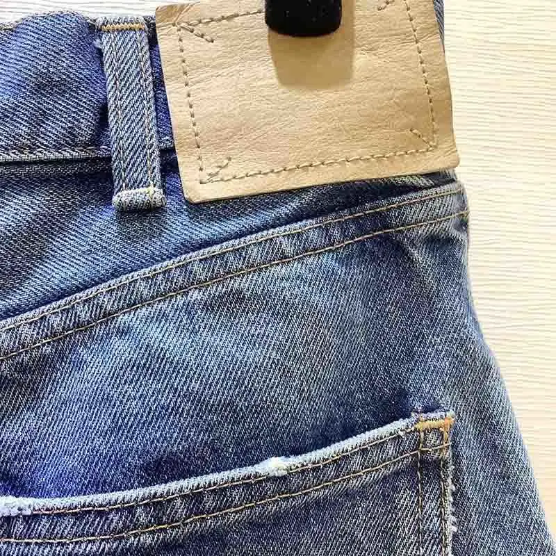 Cosmicchic 2021 Spring Summer Women's Denim Shorts New High-waist Shorts Women Casual Loose Ladies Fashion Short Jeans
