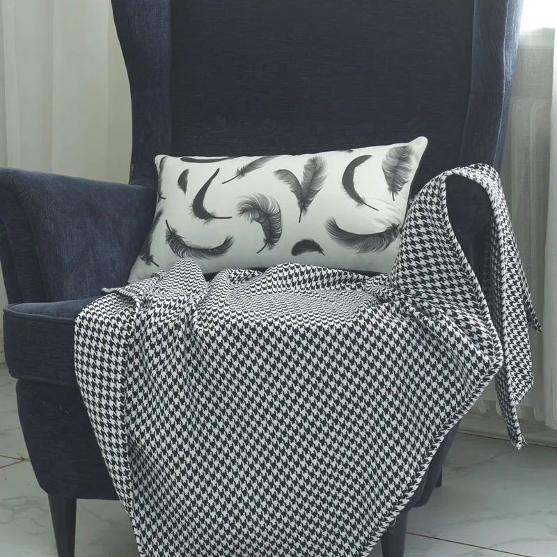 Наволочки для домашних подушек черные и белые наволочки диванных с буквенным