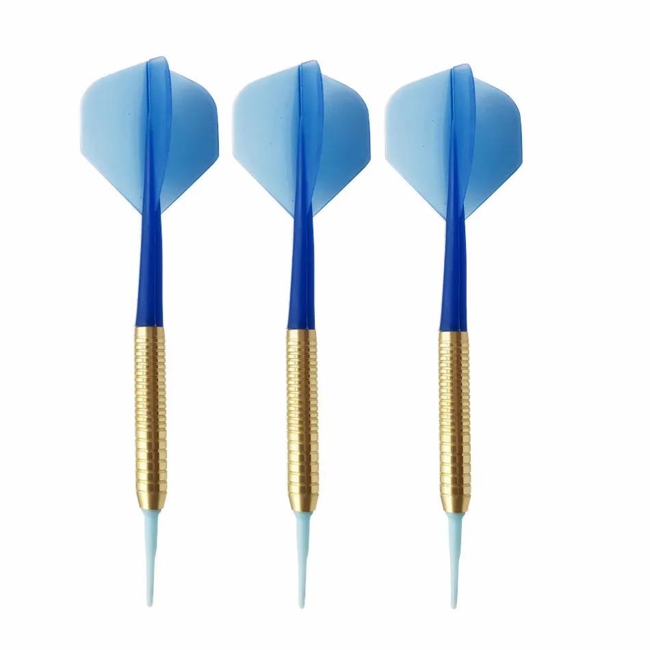 3 шт Высокое качество нейлон паба Дартс один кусок мягкий дартс полет медный
