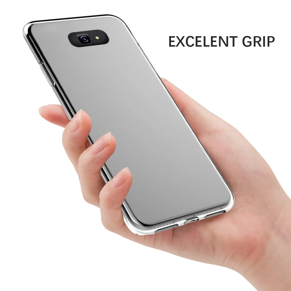 Для Samsung Galaxy Xcover 4S прозрачный тонкий мягкий ТПУ противоударный силиконовый чехол