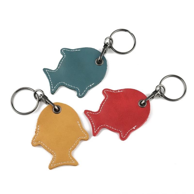 Кожаный держатель для ключей органайзер управление доступом сумка карт ключница