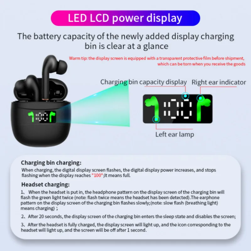 TWS Беспроводная bluetooth-гарнитура высокопроизводительная шумоизоляция