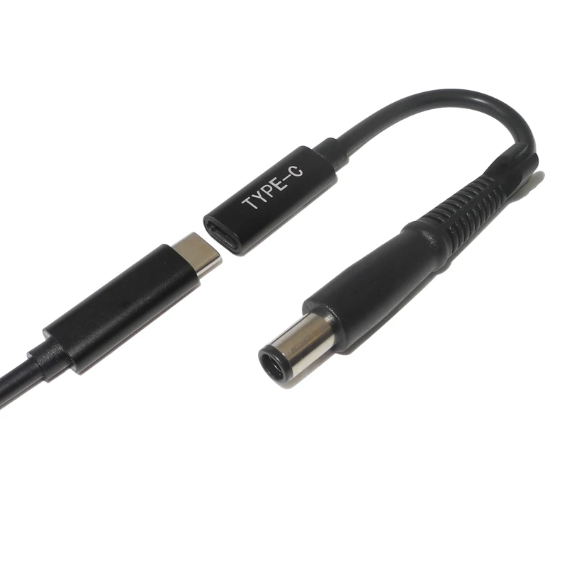 USB Type C PD адаптер питания конвертер Штекерный разъем постоянного тока кабель 7 4x5 0