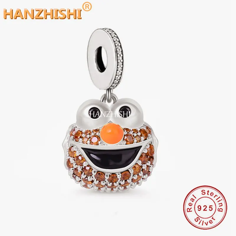 

2022 Spring Fashion 925 Sterling Silver Smile Animal Frog Dangle Charm Bead Fit Original Brand Bracelet Necklace Jewelry Gift