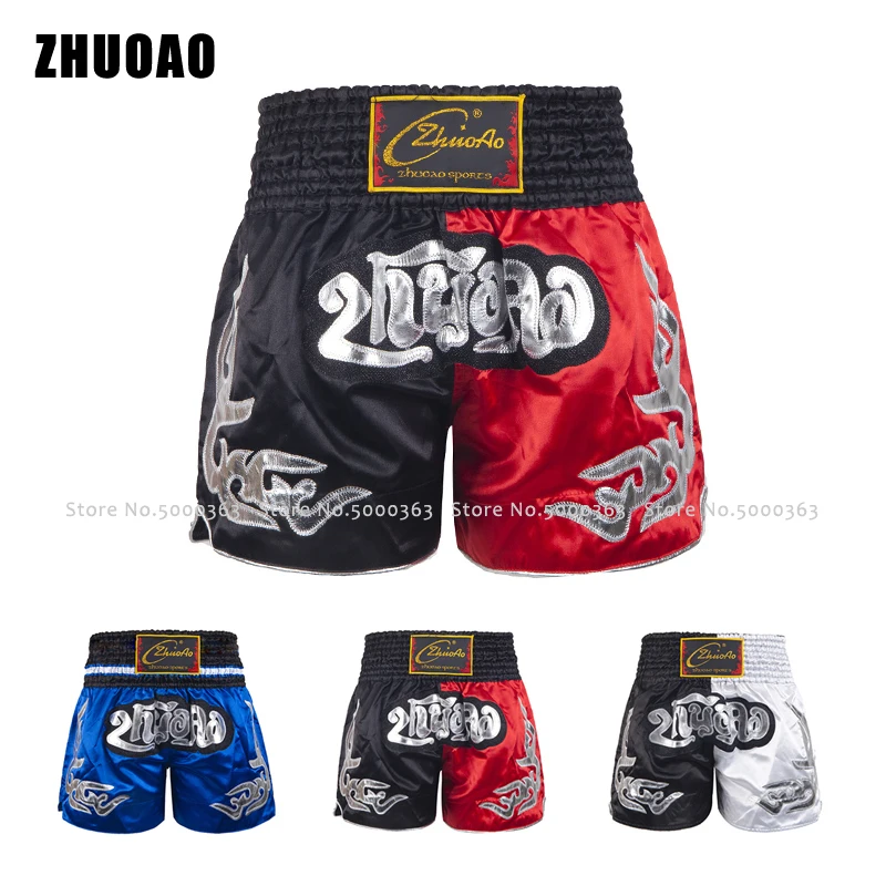 Мужские боксерские трусы детские шорты Mma Muay Thai для кикбоксинга фитнеса