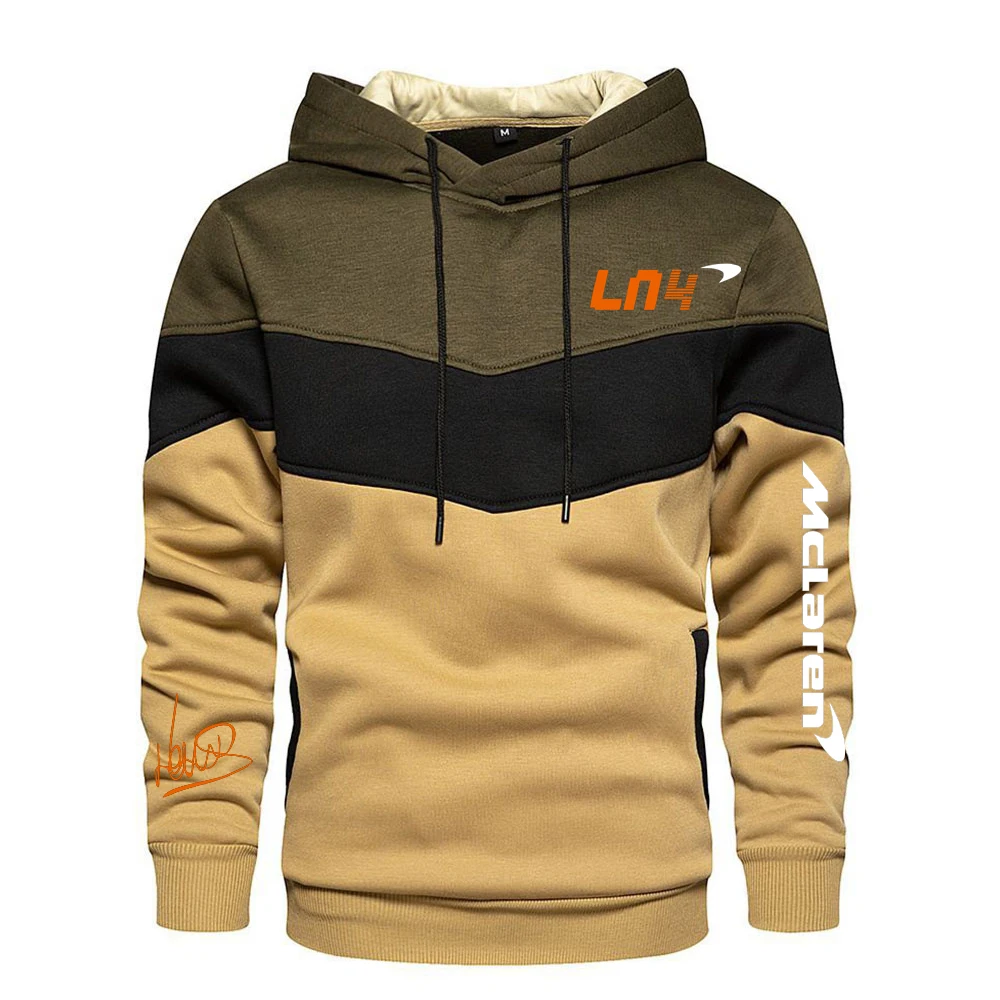 

Толстовки F1 McLaren Team для фанатов гонок толстовки на осень и зиму толстовка с капюшоном для фанатов команды рисования по формуле One мужские/жен...