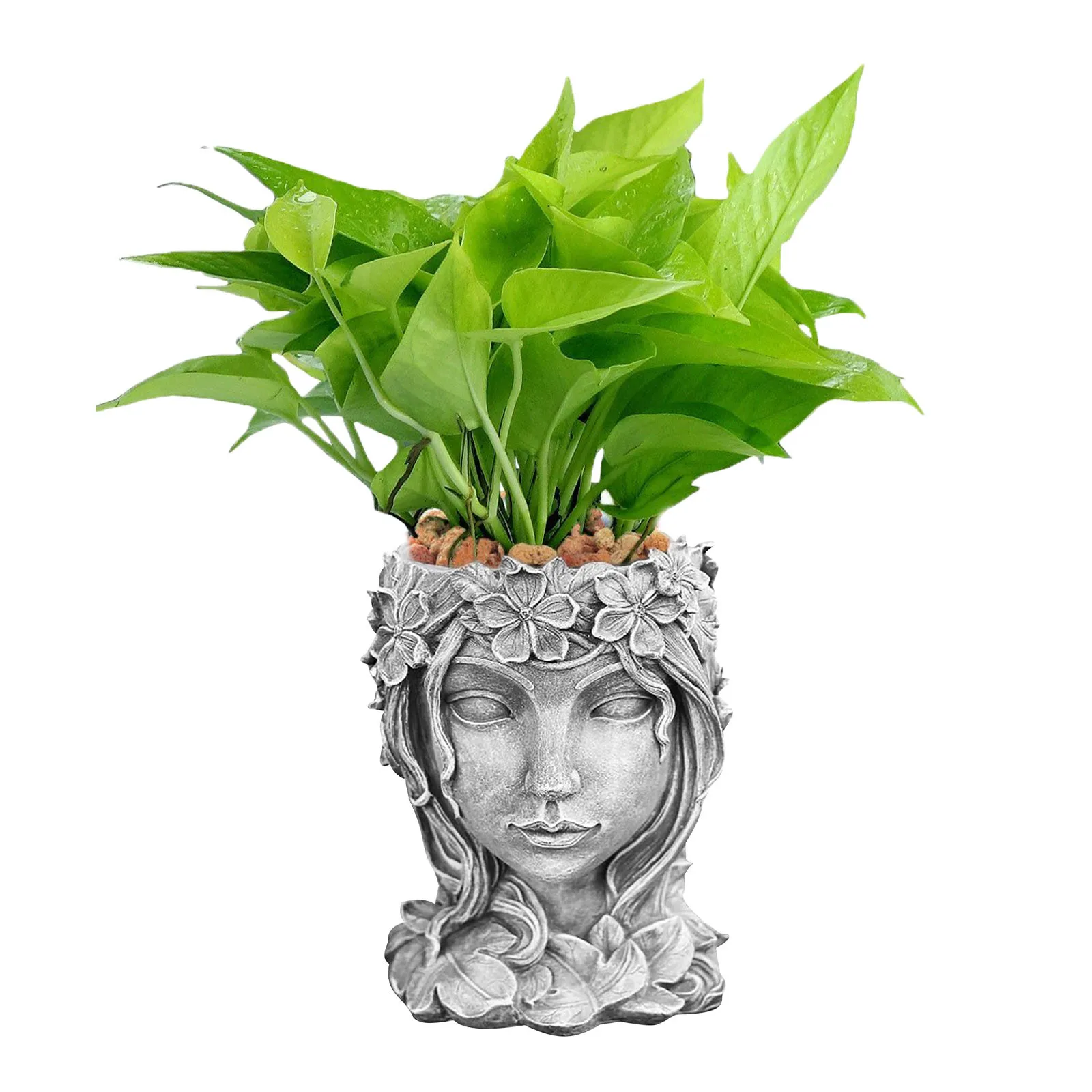 Искусство богиня ваза-скульптура творческие суккуленты цветочный горшок для