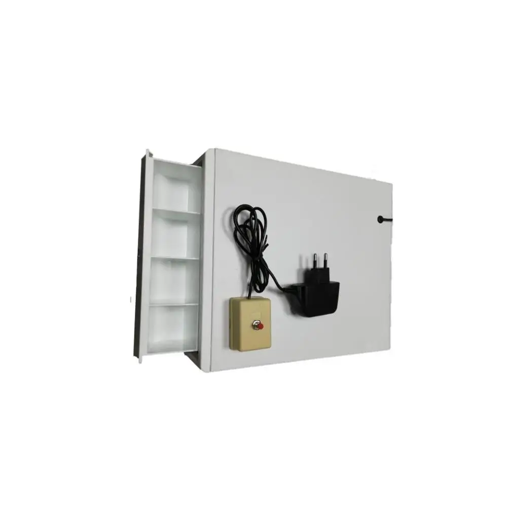 Кассовый ящик кассовый 3 банкноты 4 коробка для монет сейф с открывающейся