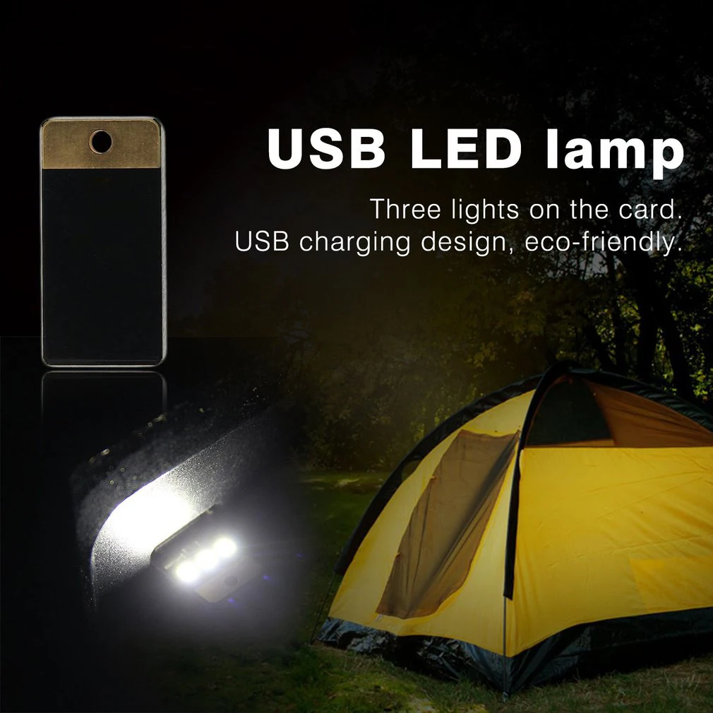1 шт. мини-usb, лампа для кемпинга ночной Мобильный USB светодиодный светильник белый/теплый свет оптом 0,2 Вт, ультра низкая мощность, 2835 чипов FG66