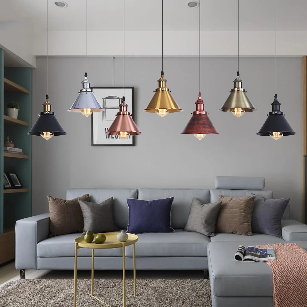 Винтажный подвесной светильник в скандинавском стиле потолочные светильники