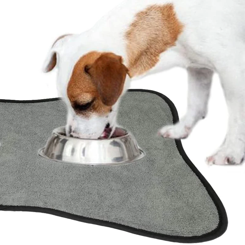 

High Quality Feeding Mat Pad for Small Large Puppy Dog Cotton Dish Bowl Food Feed Placement Feeder Pad Pet Accessories