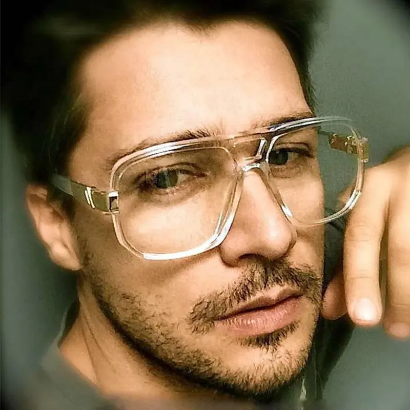 

Солнцезащитные очки Мужские, с градиентом, квадратная оправа для очков