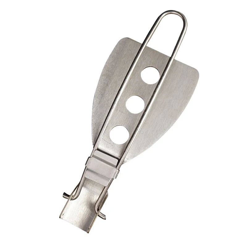 Stainless Steel Folding Spatula Outdoor Camping Gear Cooking Accessories | Спорт и развлечения