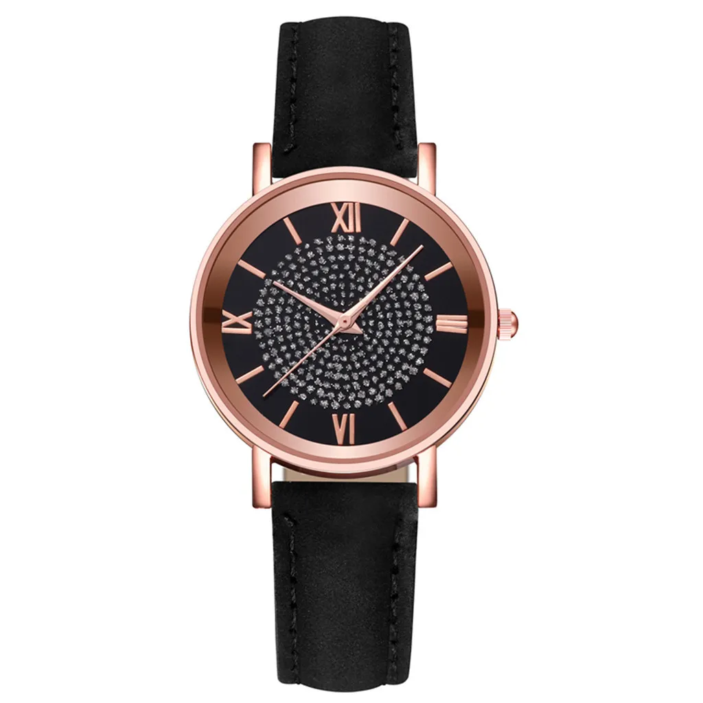 Часы наручные montre femme Роскошные Кварцевые с Циферблатом из нержавеющей стали