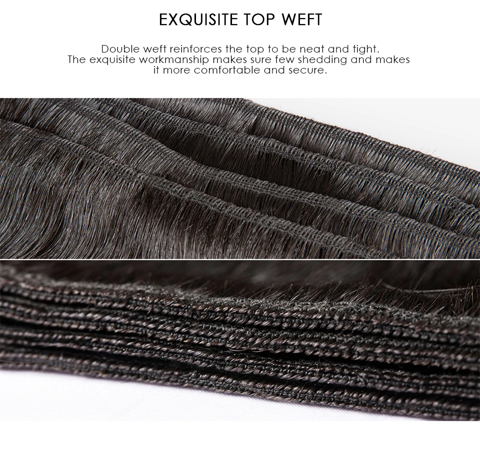 Aircabin пряди кудрявых волос с бразильские волосы закрытием переплетения пучки