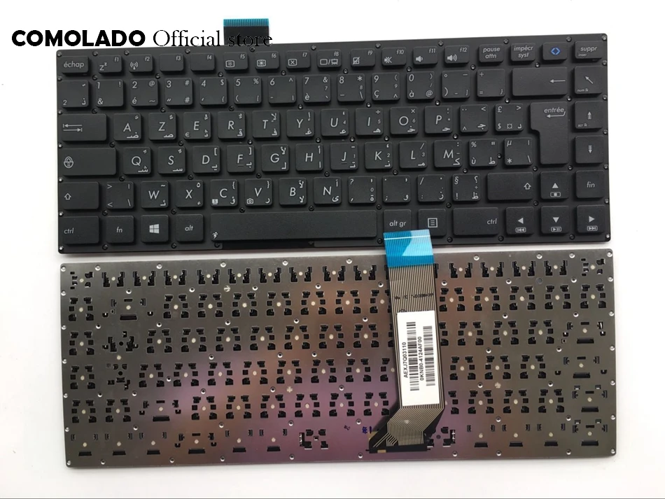 Клавиатура для ноутбука ASUS VivoBook S400 S400C S400CA S400E Noframe черный|Клавиатуры замены| |