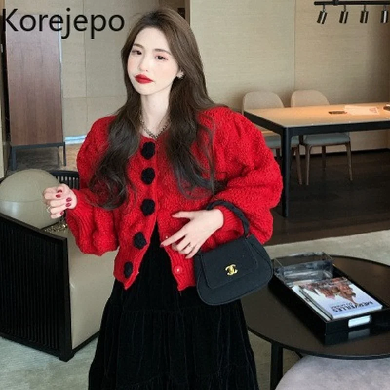 

Свитер женский в Корейском стиле, на весну-осень, 2021