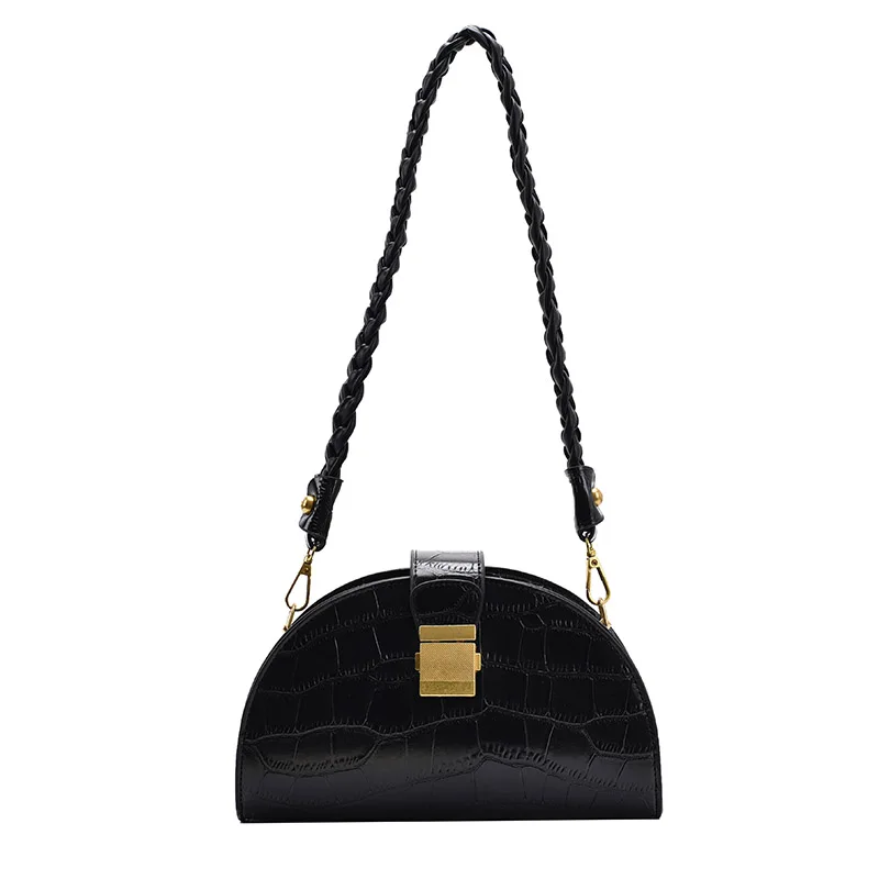 

High Quality Saddle Crossbody Bags for Women Designer Small Handbags Fashion Crocodile Shoulder Messenger Bag Purses Hand Bags