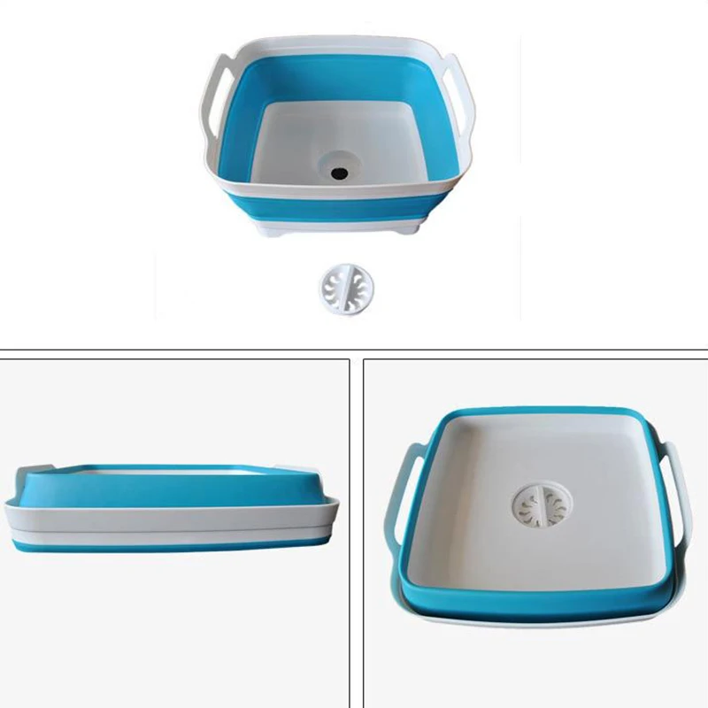 

Washing Vegetable Basket Draining Foldable Multifunctional Portable Fruit Storage Baskets Kitchen Washing Accessories Gadgets