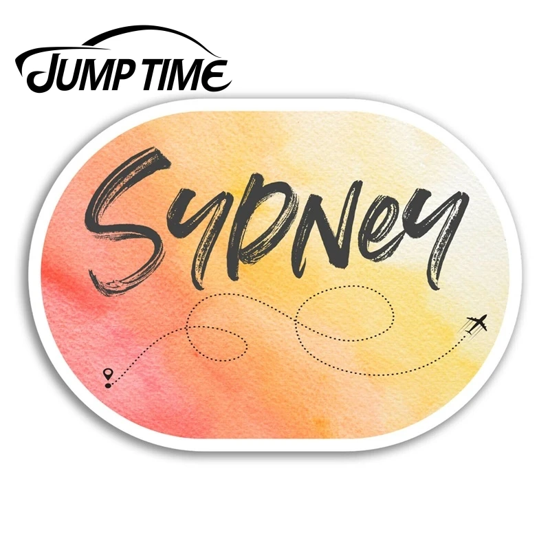Виниловые наклейки с надписью время скачка для Сиднея | Автомобили и мотоциклы