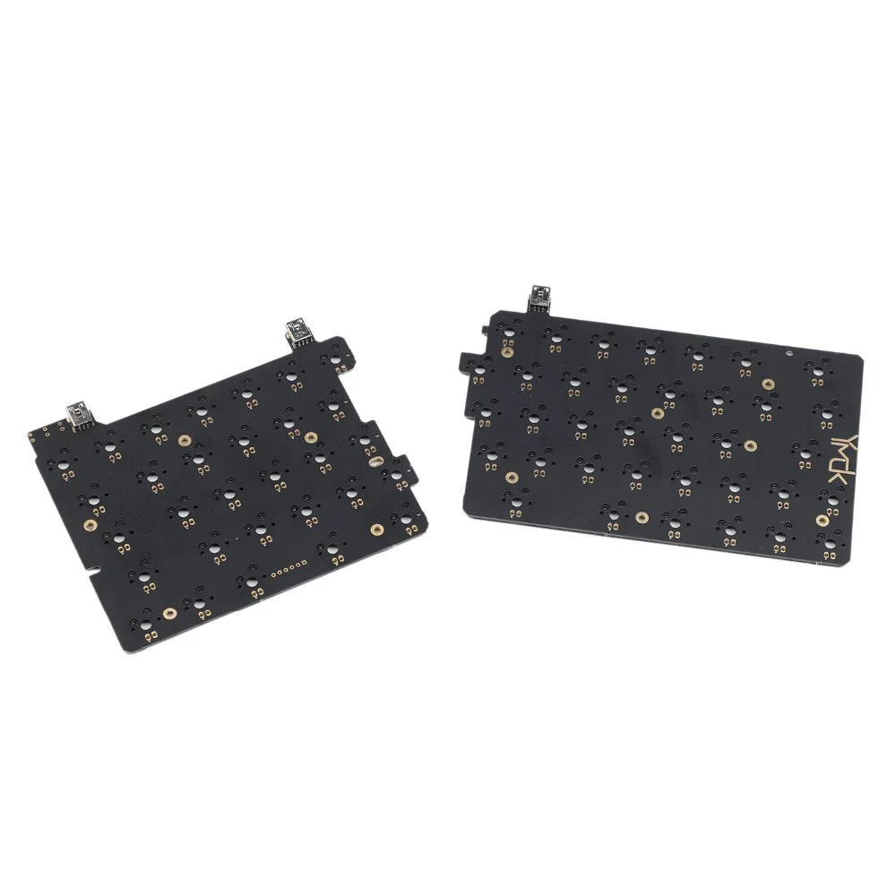 YMDK split 64 SP64 CNC Алюминиевый Чехол-пластина Горячая розетка Горячая замена PCB Underglow RGB Полностью программируемый DIY Kit
