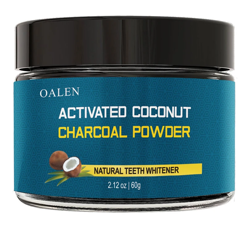 Кокосовая Скорлупа отбеливающий зубов с активированным углем Органический