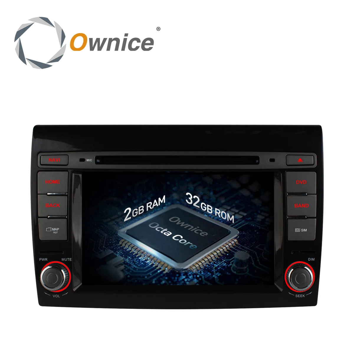 Автомобильный DVD плеер Ownice с восьмиядерным процессором ОЗУ 2 Гб ПЗУ 32 ГБ Android 6 0 4G SIM