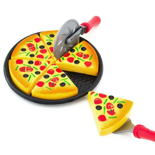 

Kids 6pcs Pizza Pretend Dinner Kitchen Play Food Toys Pretend Play Toys For Children