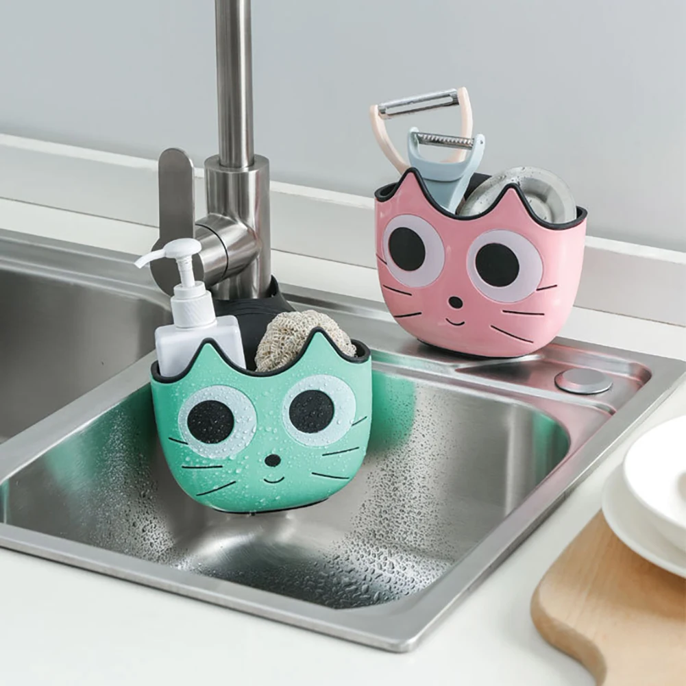 Держатель для губок на кухню сливная Стойка Многофункциональный держатель