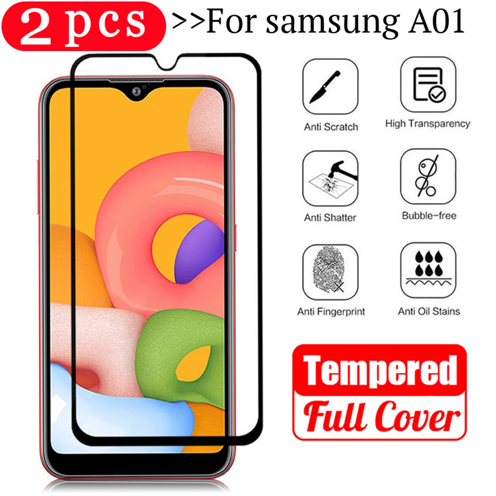 2 предмета в комплекте для Samsung Galaxy A91 A71 A80 A60 A50 A51 A41 A31 A21 A11 A01 Защитная пленка экрана