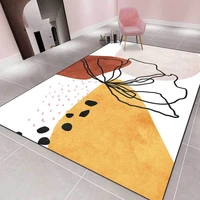 carpet for living room modern colorful pink blue yellow rugs bed room geometric abstract line bedside floor mat anti slip carpet