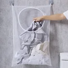 Многофункциональная Сетчатая Сумка для хранения одежды в ванной комнате, настенная подвесная сумка для хранения белья, подвесная сумка, корзина для грязной одежды, сумки для хранения